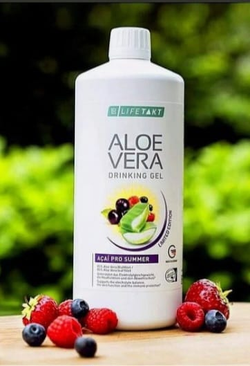 Aloe Vera Drinking Gel Açai Pro Summer — LR Health & Beauty, 85% aloe vera